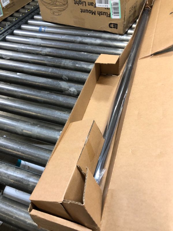 Photo 1 of Ivilon Drapery Window Curtain Rod - Knob Design, 1 Inch Rod, 48 to 86 Inch. Antique Black 48" to 86" Antique Black