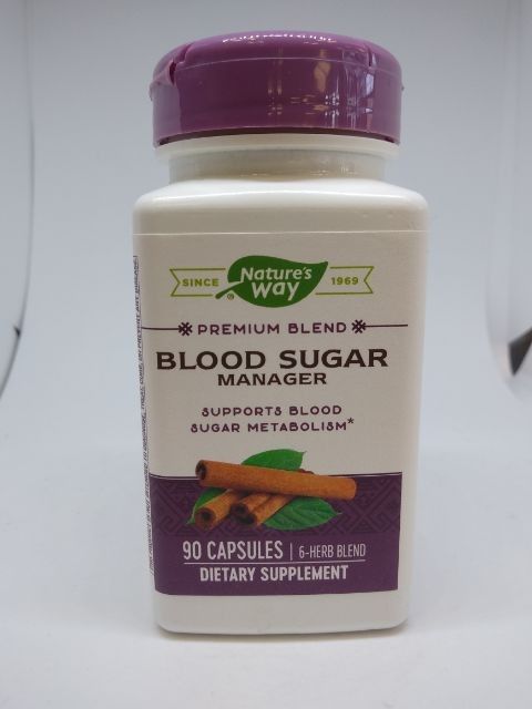 Photo 1 of Blood Sugar Manager 90 Capsules
