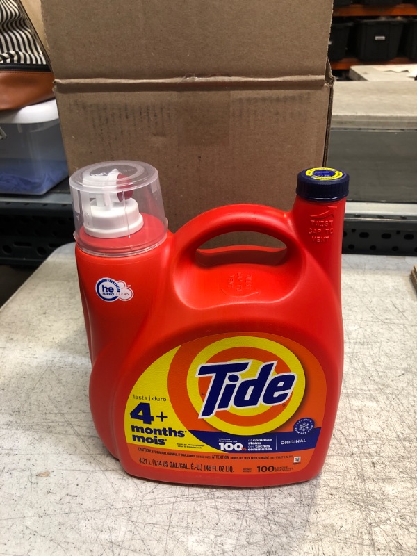 Photo 2 of Tide HE Liquid Laundry Detergent - Original - 146 fl oz