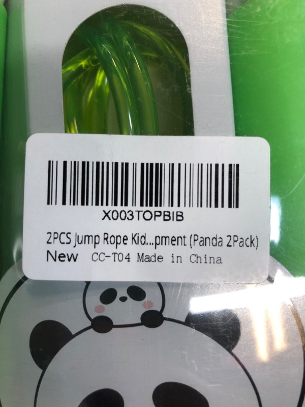 Photo 2 of 2 Pack Panda Jump Ropes For Kids 