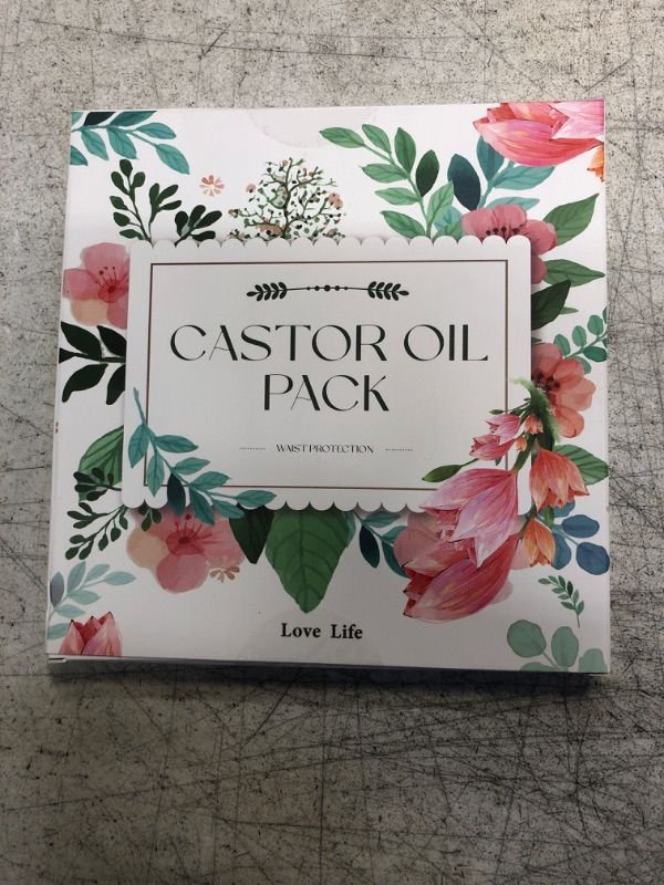 Photo 3 of 2PCS Castor Oil Pack,Castor Oil Pack wrap Organic Cotton,Thyroid Support for Women,Castor Oil wrap,Castor Oil Pads?Oil-Free?
