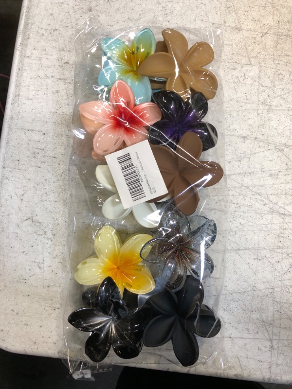 Photo 1 of 10PCS Flower Hair Clips 