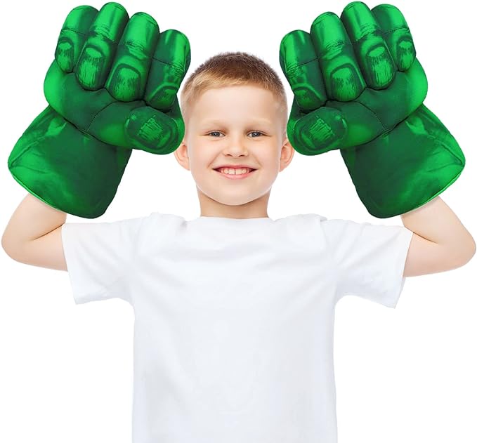 Photo 1 of KOFECIT Superhero Hands for kids,Superhero Boxing Gloves,Soft Plush Superhero Smash Hands Fists Toys for Boys Girls Christmas Halloween Birthday Gift(1 Pair)
