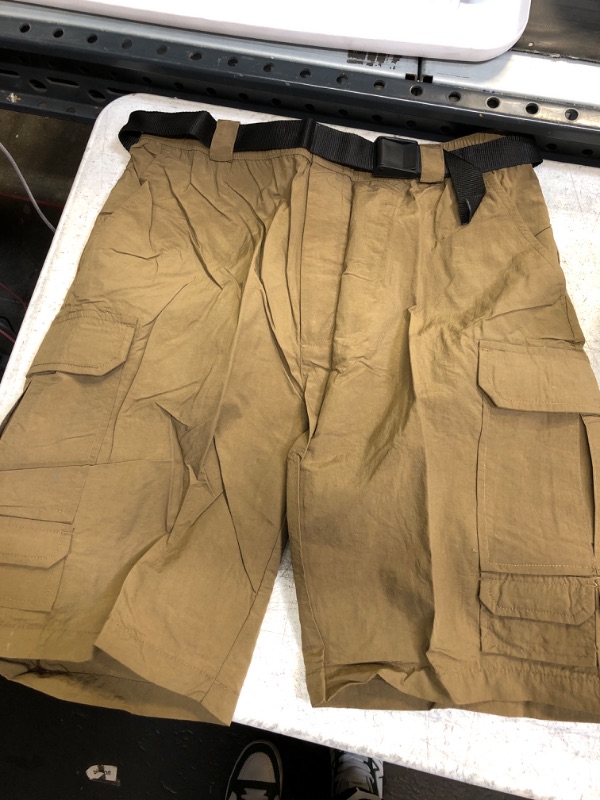 Photo 1 of Brown Cargo Shorts Large 