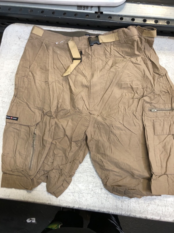 Photo 1 of Khaki Cargo Shorts Large 