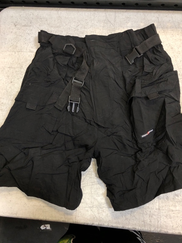 Photo 1 of Black Cargo Shorts Large 