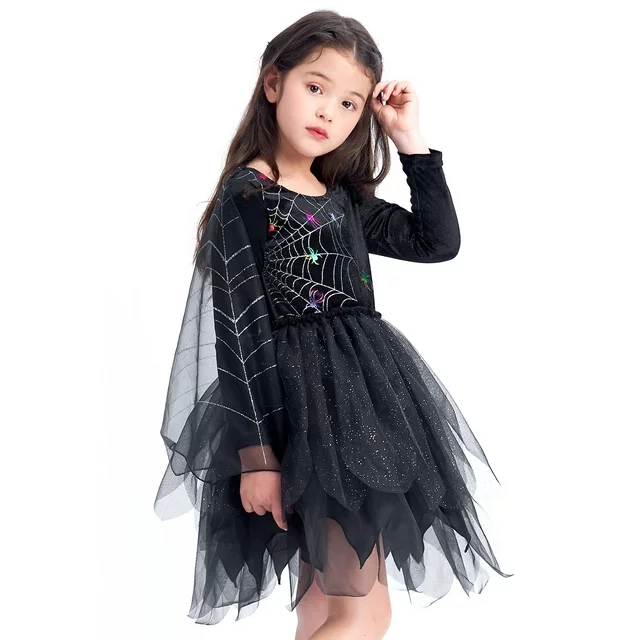 Photo 1 of IKALI WITCH BLACK COSTUME KIDS - SIZE 4-6