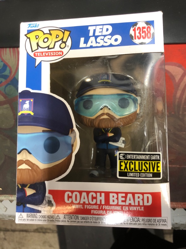 Photo 2 of Funko Pop! Tv: Ted Lasso - Coach Beard (Exc), Collectible Vinyl Figure - 66247
