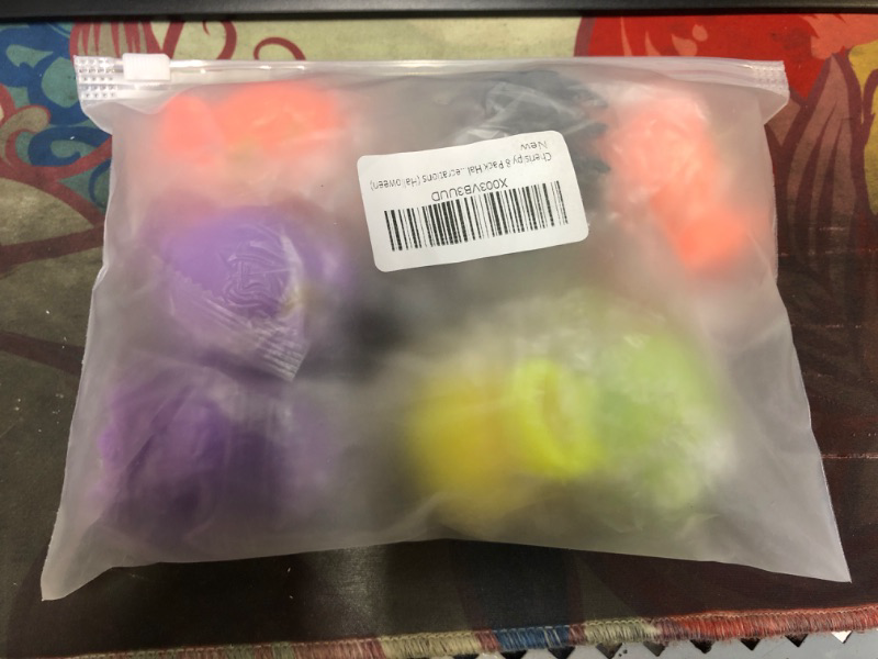 Photo 1 of 8Pcs Halloween Toys Bulk Pumkin Bubbles Squeeze Toys,Anti-Anxiety Stress Relief Toys for Kids Party Favors,Halloween Decoration Gift Bag(Halloween2)