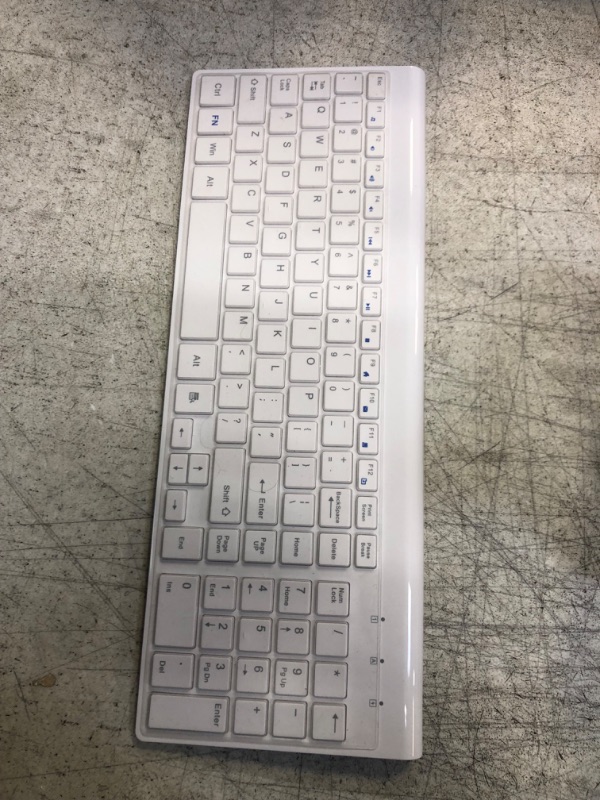 Photo 1 of Wireless Keyboard White 