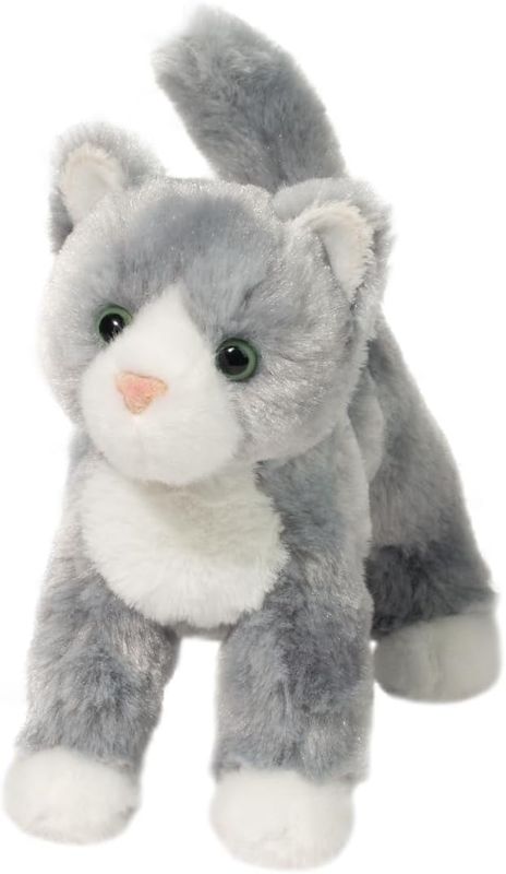 Photo 1 of Douglas Scatter Gray Cat Plush Stuffed Animal
