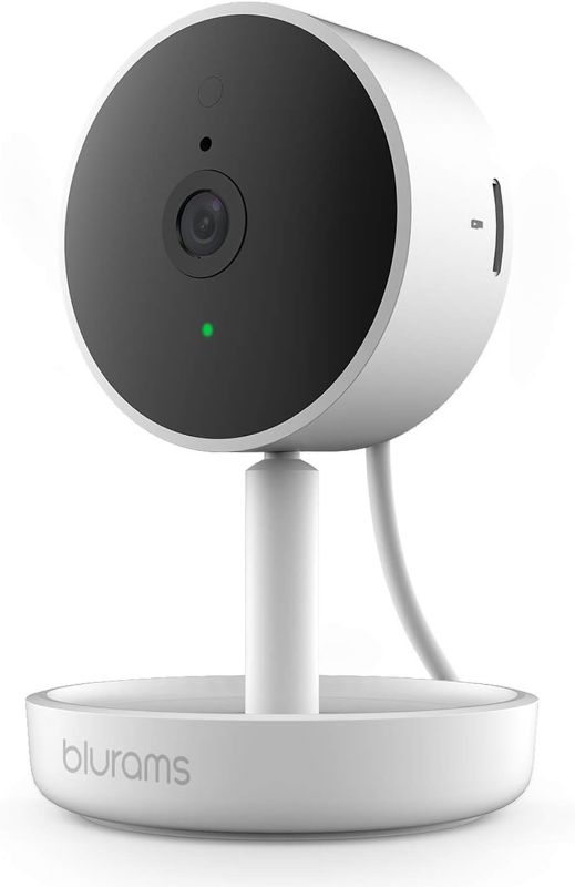 Photo 1 of blurams Indoor Security Camera 2K, Baby Monitor Pet Camera, WiFi Cameras for Home Security with Facial Recognition, 2-Way Talk, Night Vision, Motion & Sound Detection, Works with Alexa & Google
