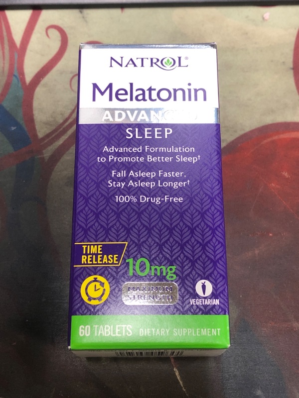 Photo 3 of Advanced Sleep Melatonin 10 mg Dietary Supplement Tablets