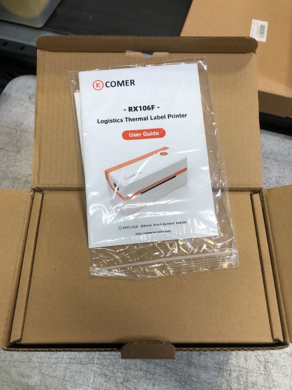 Photo 2 of K COMER Thermal Label Printer 4x6 Shipping Label Printer for Small Business & Shipping Package 203dpi 150mm/s for Amazon, Ebay, Shopify, Etsy, UPS, USPS, FedEx, DHL