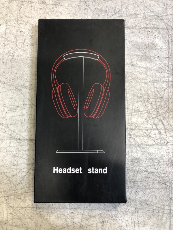 Photo 2 of FEIYING Headphone Stand Headset Stand, Headphones Holder, Aluminum Support & Protective Headrest Gaming Headset Holder Hanger Hook Stands Accessories for Desk