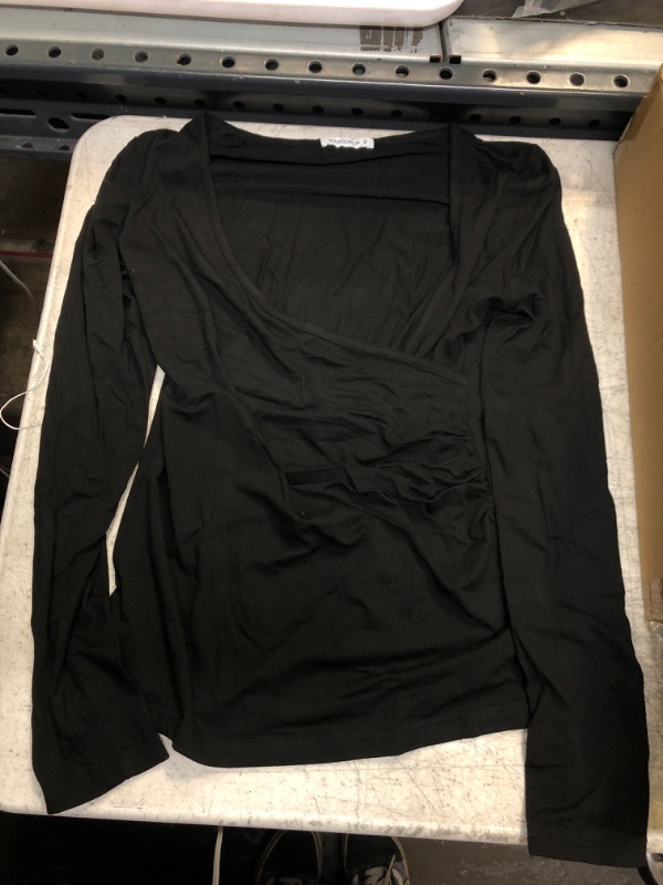 Photo 1 of Black Long Sleeve Top Small 