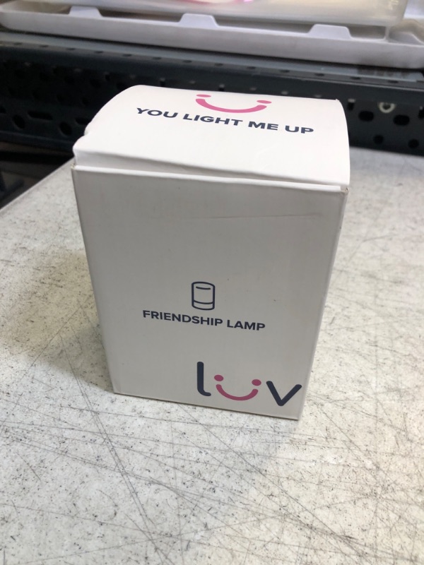 Photo 3 of LuvLink Friendship Lamp v2.0 - Extended WiFi Range - Simple Bluetooth Setup (Single)
