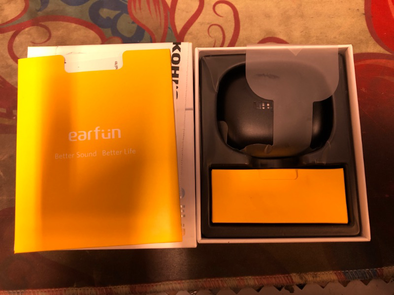 Photo 2 of EarFun Air Pro 3 Noise Cancelling Wireless Earbuds, Qualcomm® aptX™ Adaptive Sound, 6 Mics CVC 8.0 ENC, Bluetooth 5.3 Earbuds, Multipoint Connection, 45H Playtime, App Customize EQ, Wireless Charging