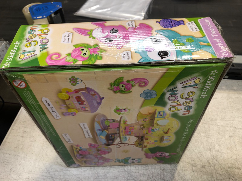 Photo 3 of +++FACTORY SEALED+++ KidKraft Lil Green World Wooden Market Treehouse Play Set with 26 Accessories
