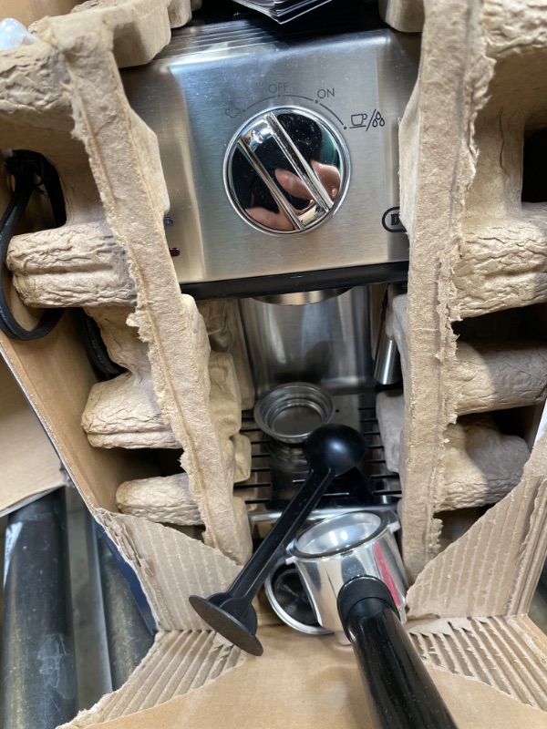 Photo 2 of 15-Bar Pump Espresso &amp; Cappuccino Machine 