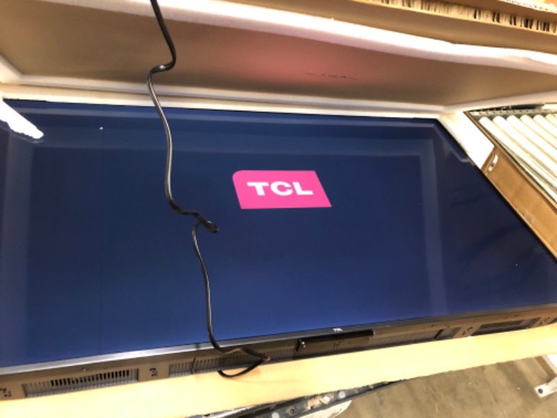 Photo 2 of TCL 55-Inch Q6 QLED 4K Smart TV with Google TV (55Q650G, 2023 Model) Dolby Vision, Dolby Atmos, HDR Pro+, Game Accelerator Enhanced Gaming, Voice Remote, Works with Alexa, Streaming UHD Television 55 inches