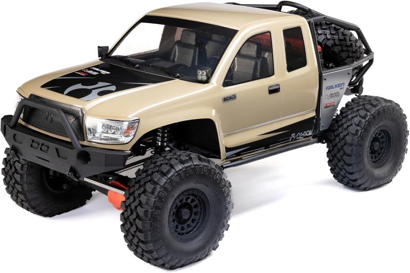 Photo 1 of Axial RC Crawler 1/6 SCX6 Trail Honcho 4 Wheel Drive RTR (Transmitter and Receiver Included, Battery and Charger Not Included), Sand, AXI05001T2, Trucks Electric