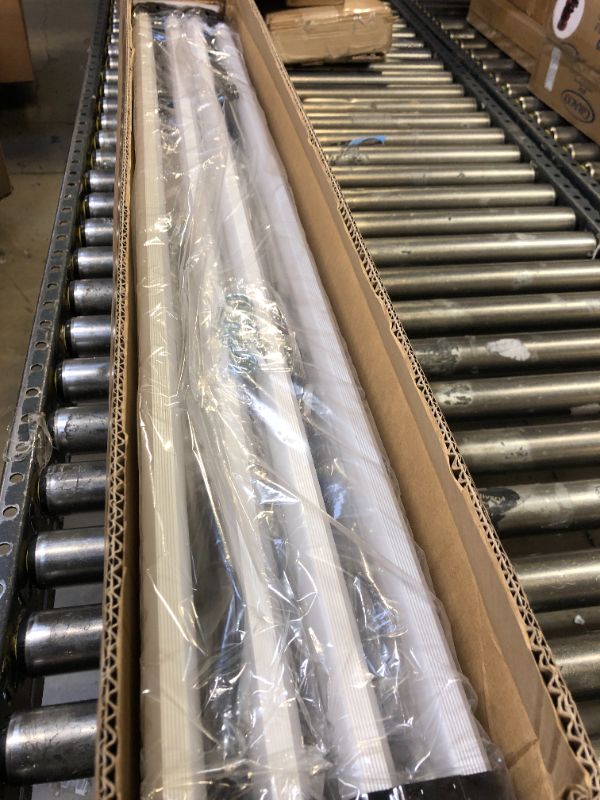 Photo 1 of BBOUNDER 10 Pack Linkable LED Utility Shop Light, 4400 LM, 6500K Cool Daylight, 4 FT, 48 Inch Integrated Fixture for Garage, 40W Equivalent 250W, Surface + Suspension Mount, Black New 6500k Black