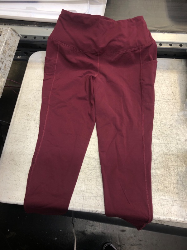 Photo 1 of Burgundy Leggings Medium 