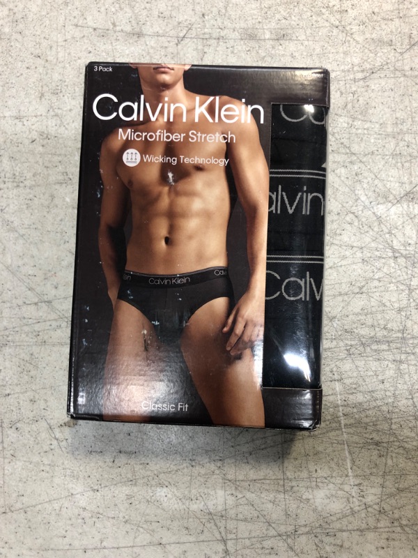 Photo 2 of Calvin Klein Men's Micro Stretch 3-Pack Brief Medium 3 Black