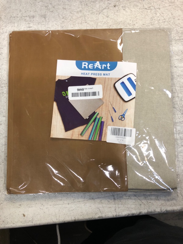 Photo 1 of Easy Heat Press Mat 12x12 with Teflon Sheets 12x16 Inch 3 Pack