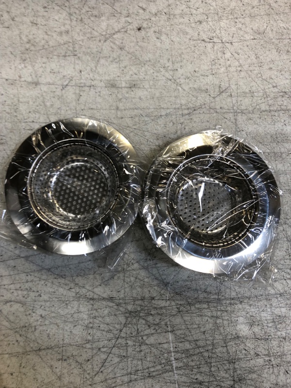 Photo 2 of Kitchen Sink Strainer - Food Catcher for Most Sink Drains - Rust Free Stainless Steel - 2 Pack - 4.5 Inch Diameter