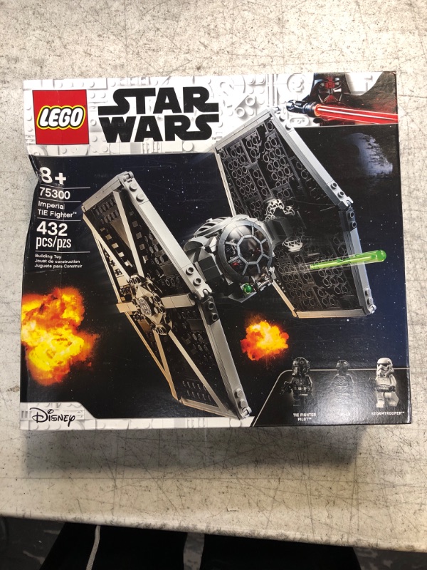 Photo 2 of LEGO Star Wars Imperial TIE Fighter 75300 Building Toy Set for Kids, Boys, and Girls Ages 8+ (432 Pieces)