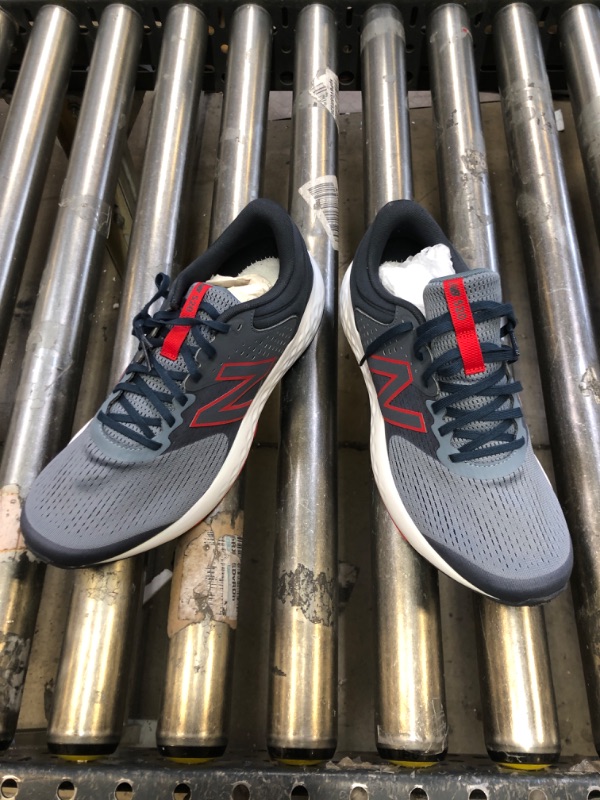 Photo 1 of Grey and Red Running Shoes, Size 11.5