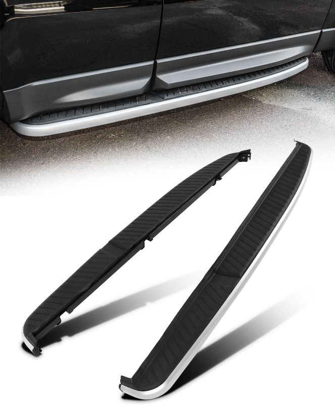 Photo 1 of OCPTY Running Boards, Steps Nerf Bars Compatible for Land Rover Range Rover 2006-2013 Sport Rocker Slider Side Steps Black Nerf Bars
