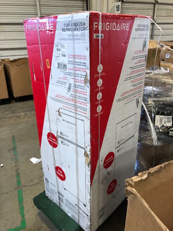 Photo 1 of Frigidaire EFR751, 2 Door Apartment Size Refrigerator with FreezerOven, 0.7 Cu.ft