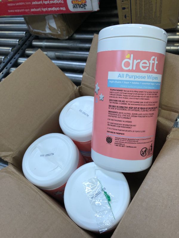 Photo 2 of 4PACK Dreft Multi Surface Wipes - 70 ct