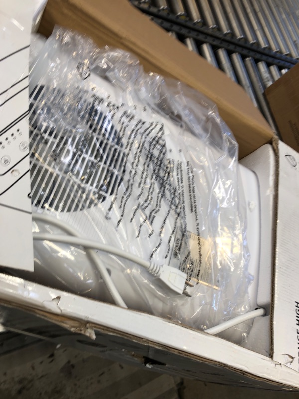 Photo 1 of 50 pt. 2,000 sq. ft. Dehumidifier with Bucket and Drain Hose for Bathroom, with Auto Defrost, Variable Speed (White)
