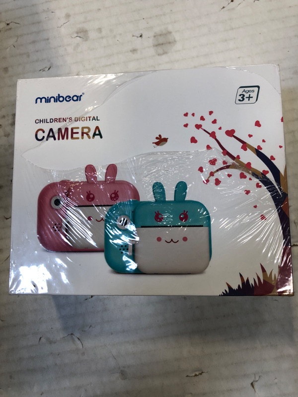 Photo 2 of Instant Camera for Kids Digital Camera for Girls Toddler Camera with Print Paper