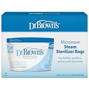 Photo 1 of Dr. Brown's Microwave Steam Sterilizer Bags and Bottle Brush Steam Sterilizing Bags 