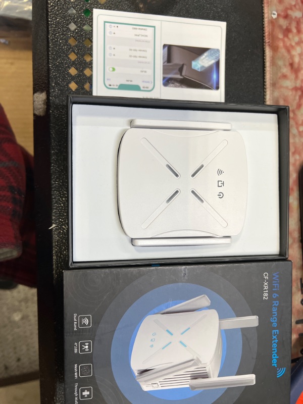 Photo 2 of 2023 Release WiFi 6 Extenders Signal Booster for Home, 2.4Gb/s Speed Longest Range Up to 12,000sq.ft, Internet Amplifier with Ethernet Port, Dual Band Wi-Fi Repeater 1-Tap Setup (5GHz / 2.4GHz) White