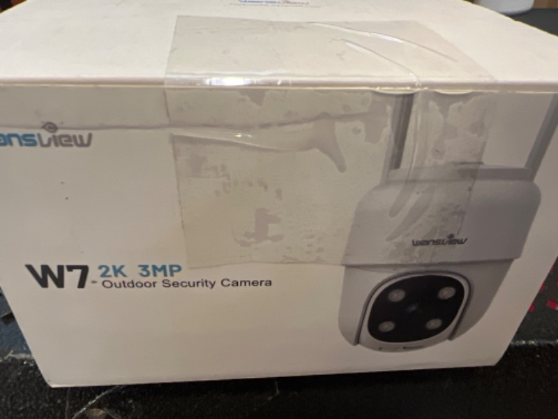 Photo 1 of wansview 2K Security Cameras Wireless Outdoor-2.4G WiFi Home Security Cameras via Remote Control with Phone APP for 360° View, Color Night Vision, 24/7 SD Card Storage, Works with Alexa/Google Home