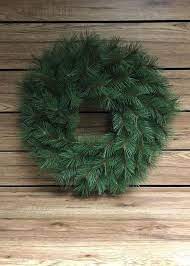 Photo 1 of w1114 24" green pine needle tops tees wreath