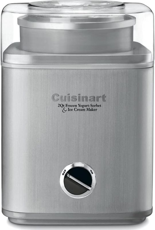 Photo 1 of Cuisinart ICE-30BCP1 Pure Indulgence 2 Quart Frozen Yogurt-Sorbet & Ice Cream Maker Bundle