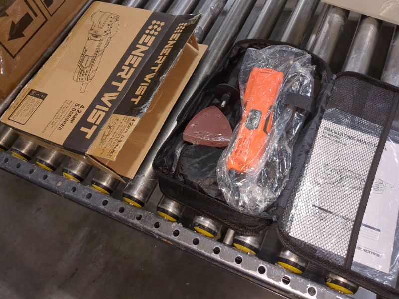 Photo 1 of ENERTWIST Oscillating Tool, 4.2 Amp Oscillating Multitool Kit with 5° Oscillation Angle, 6 Variable Speed, 31pcs Saw Accessories, Auxiliary Handle and Carrying Bag, ET-OM-500