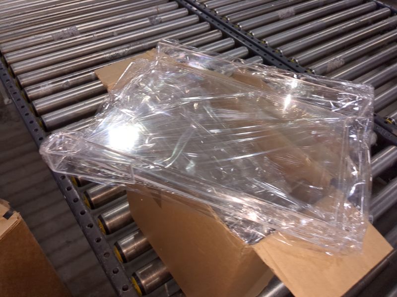 Photo 1 of CLEAR SHELF DIVIDERS, 12 PACK