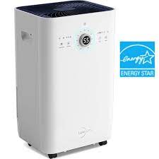 Photo 1 of 125 pt. 8,500 sq.ft. Quiet Commercial Dehumidifier in White for Home, with Built-in Pump, Auto Defrost, Clothes Dry
