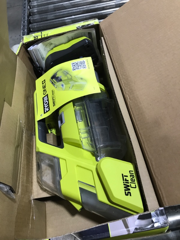 Photo 1 of ONE+ 18V Cordless SWIFTClean Spot Cleaner Kit with 2.0 Ah Battery and Charger