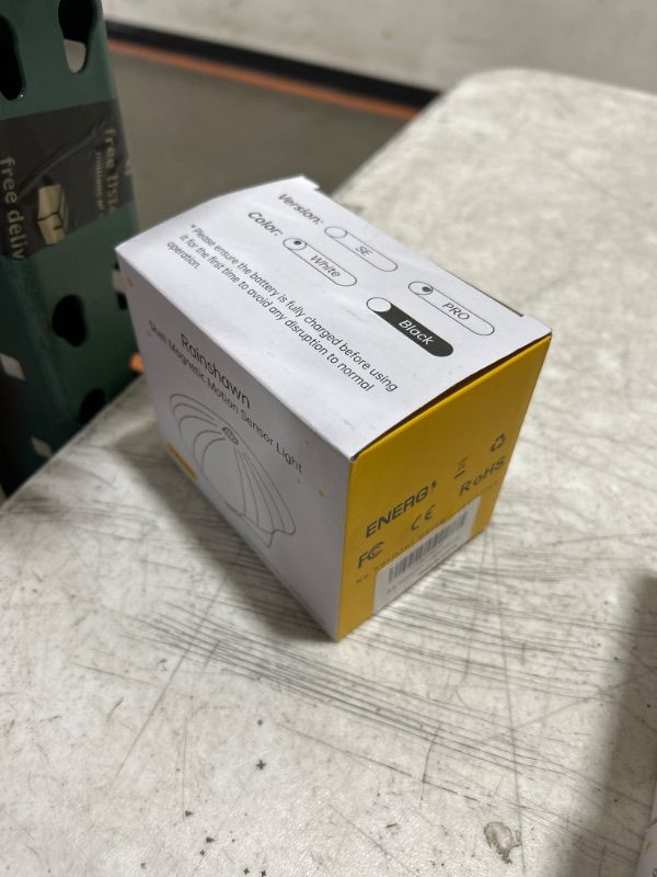 Photo 1 of Motion Sensor Light Indoor 3 Brightness Nightlight Magnetic Shell-Shaped Stick on Lights Rechargeable Light Wall Light Night Light for Kids Room Bedroom Nursery Closet Stairs (2 Pack)