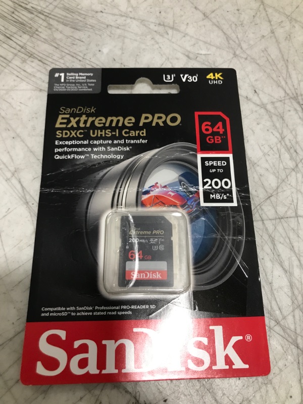 Photo 1 of SANDISK EXTREME PRO 64gb