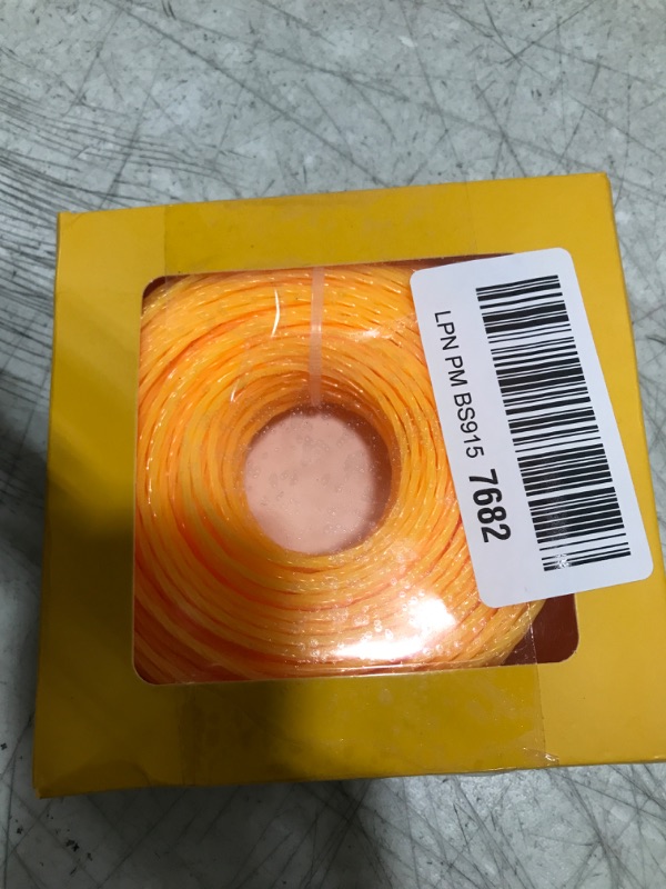 Photo 2 of CHAR YONG String Weed Trimmer Line Replacement for DEWALT DWO1DT802 DCST922P1 DCST925 DCST925B DCST972 DCST972B DCST925M1 DCST920B DCST970B 0.080-Inch, (225-Feet), Yellow